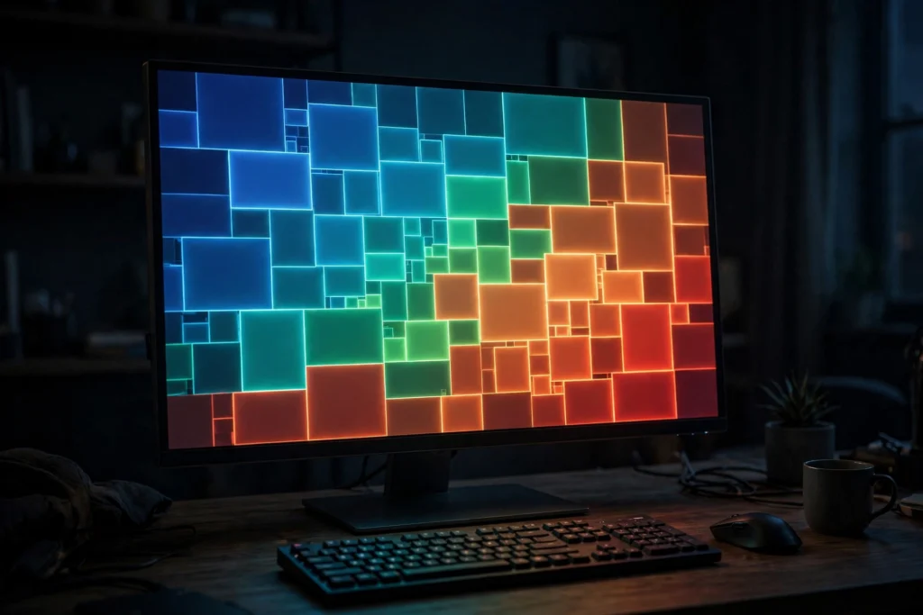 Treemap showing AppData Local taking up too much space across folders