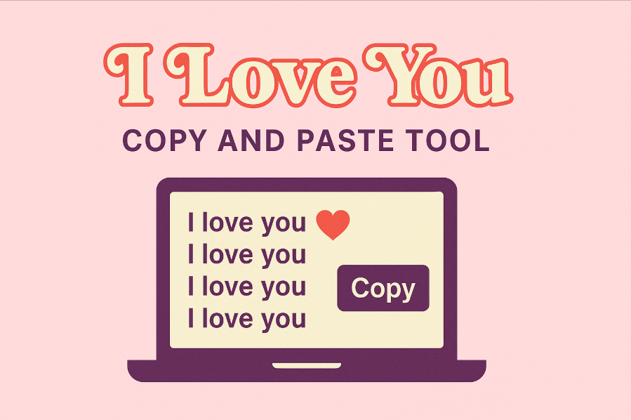 i love you copy and paste