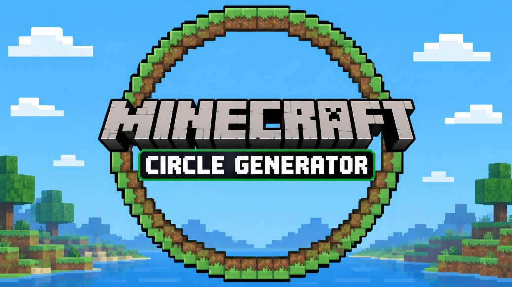 minecraft circle generator