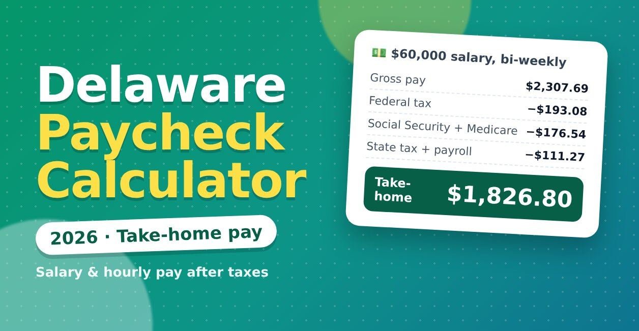 delaware paycheck calculator