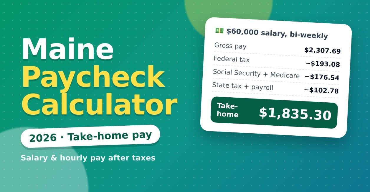 maine paycheck calculator