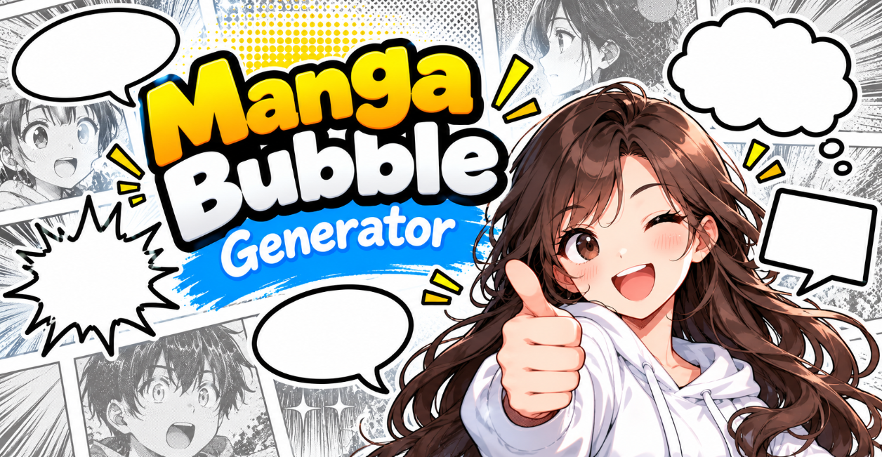 manga bubble generator