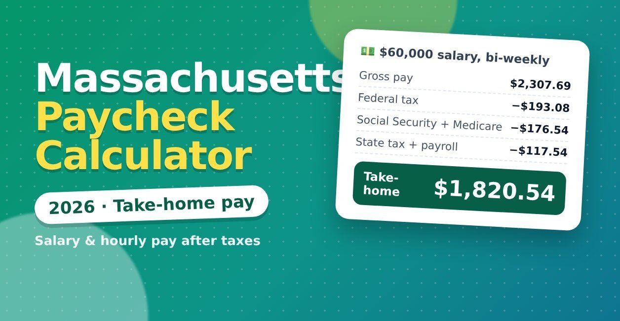 massachusetts paycheck calculator