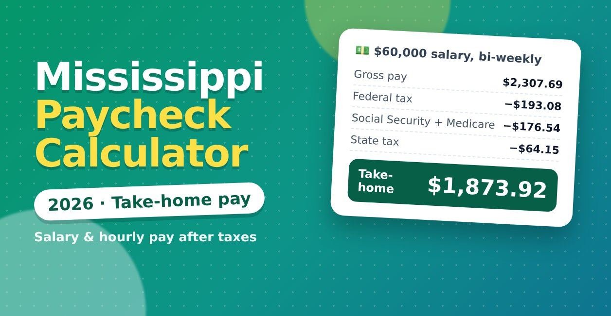mississippi paycheck calculator