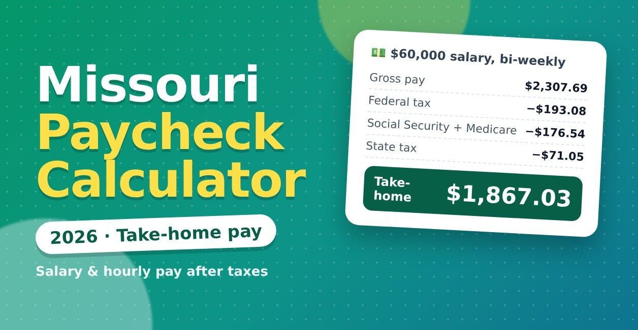 missouri paycheck calculator