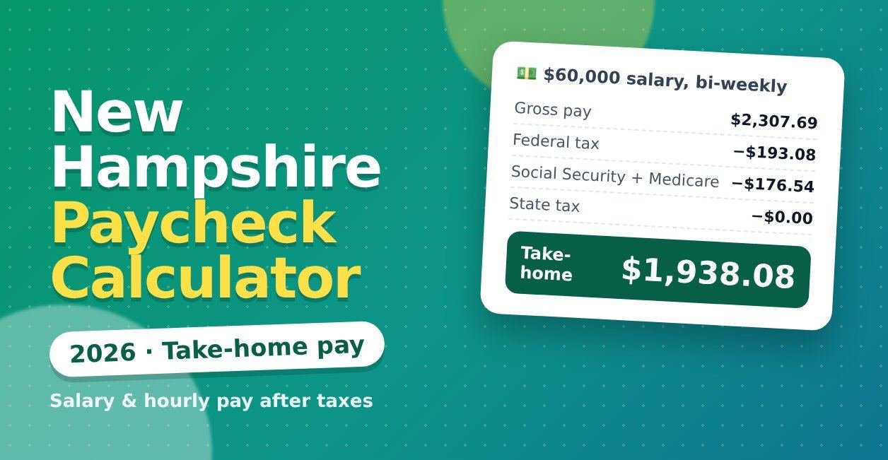 new hampshire paycheck calculator