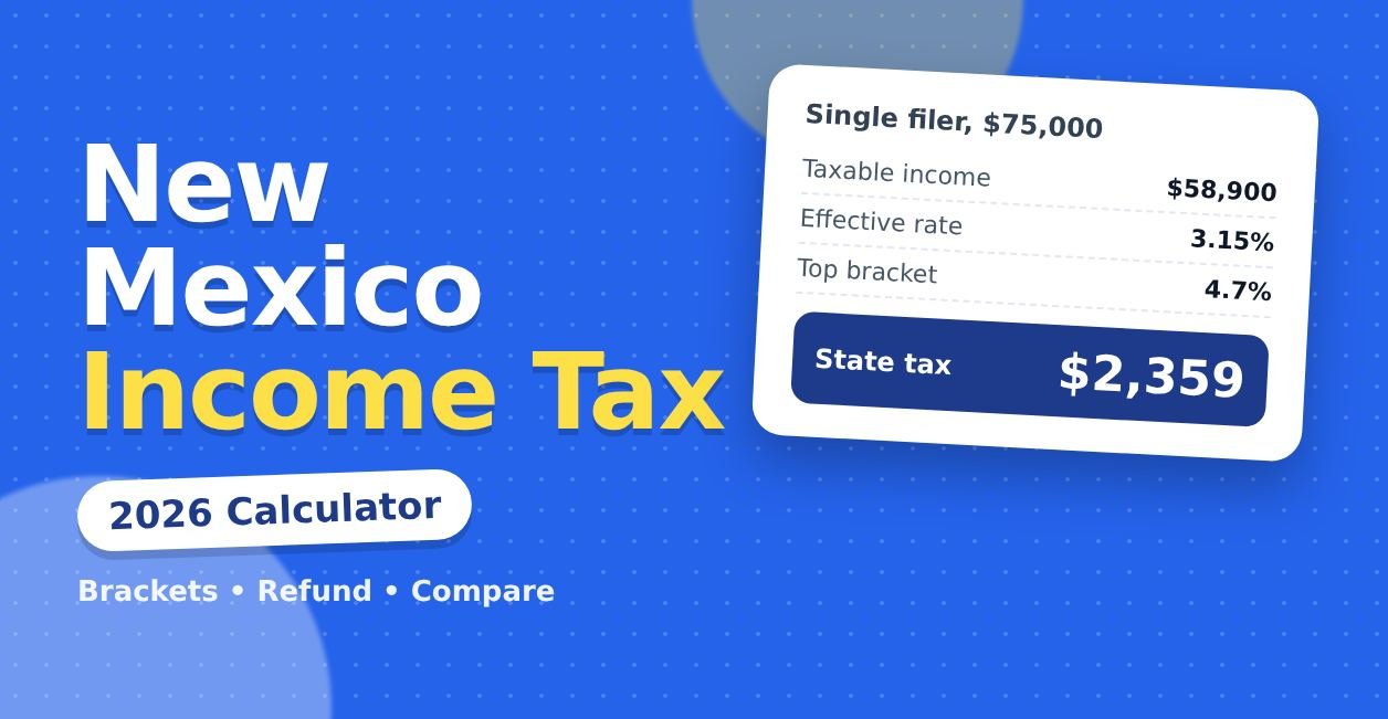 new mexico income tax calculator