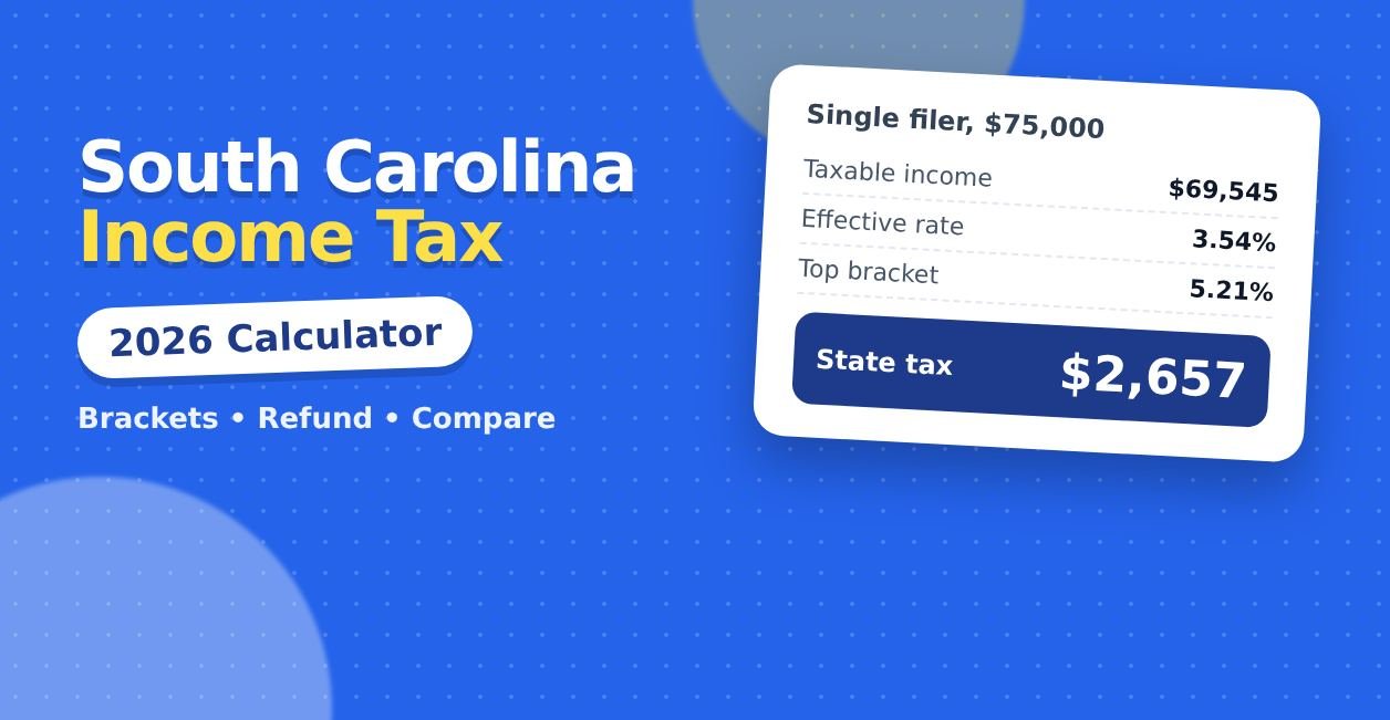 south carolina income tax calculator