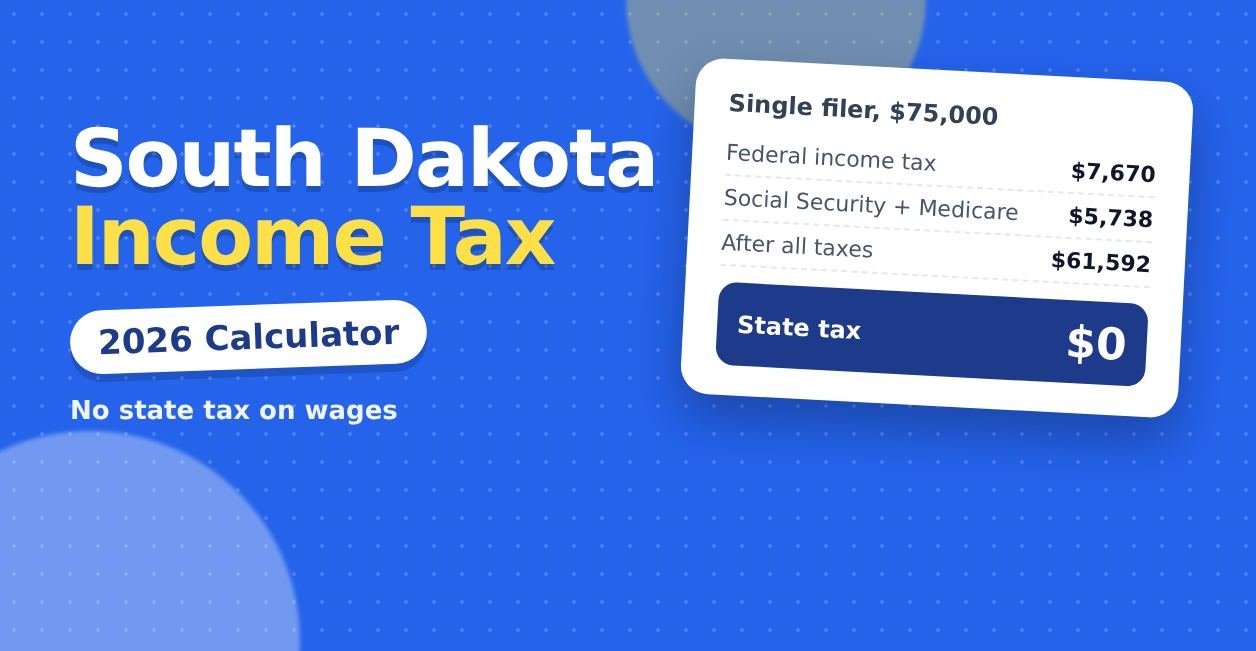 south dakota state income tax calculator