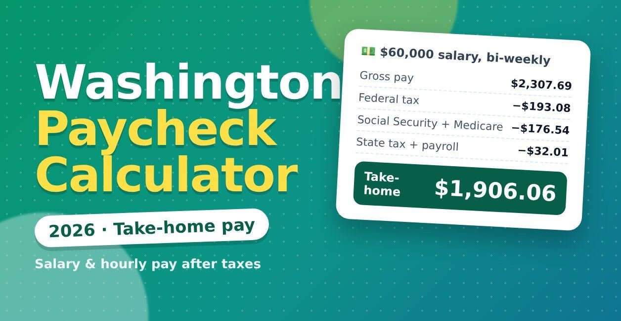 washington paycheck calculator