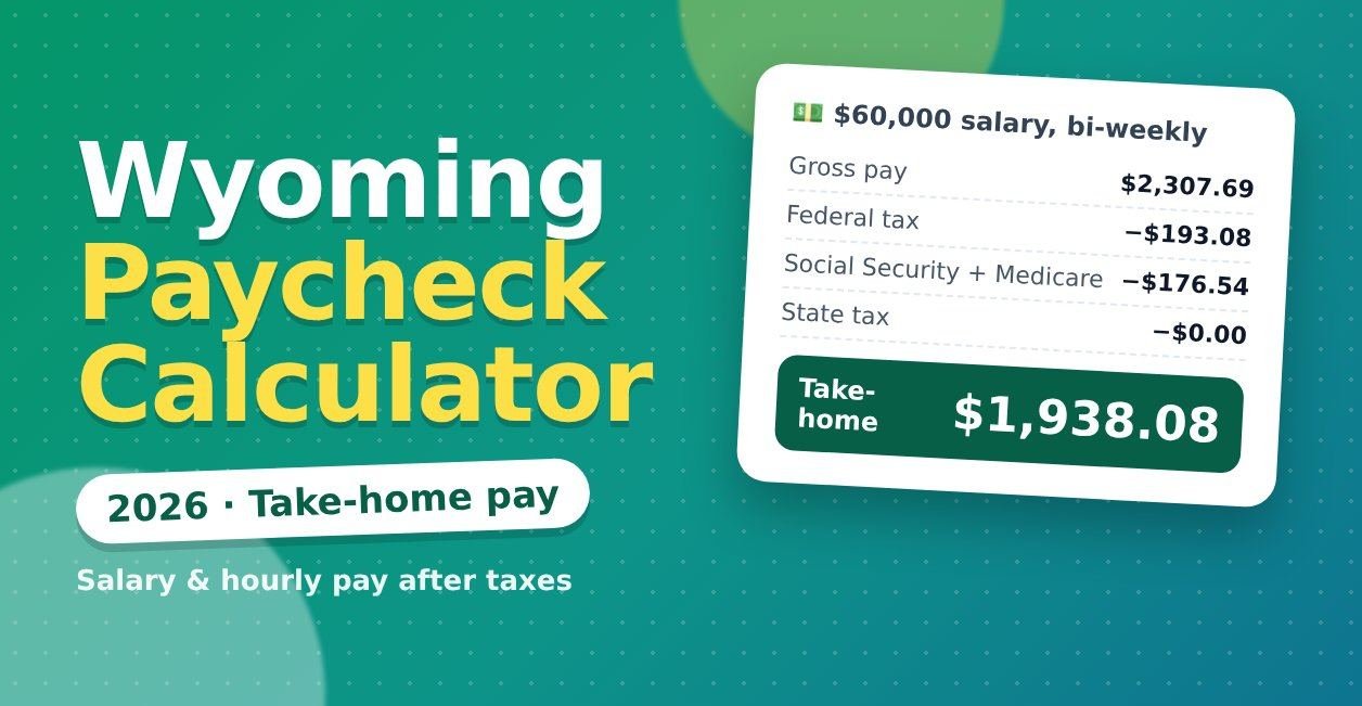 wyoming paycheck calculator