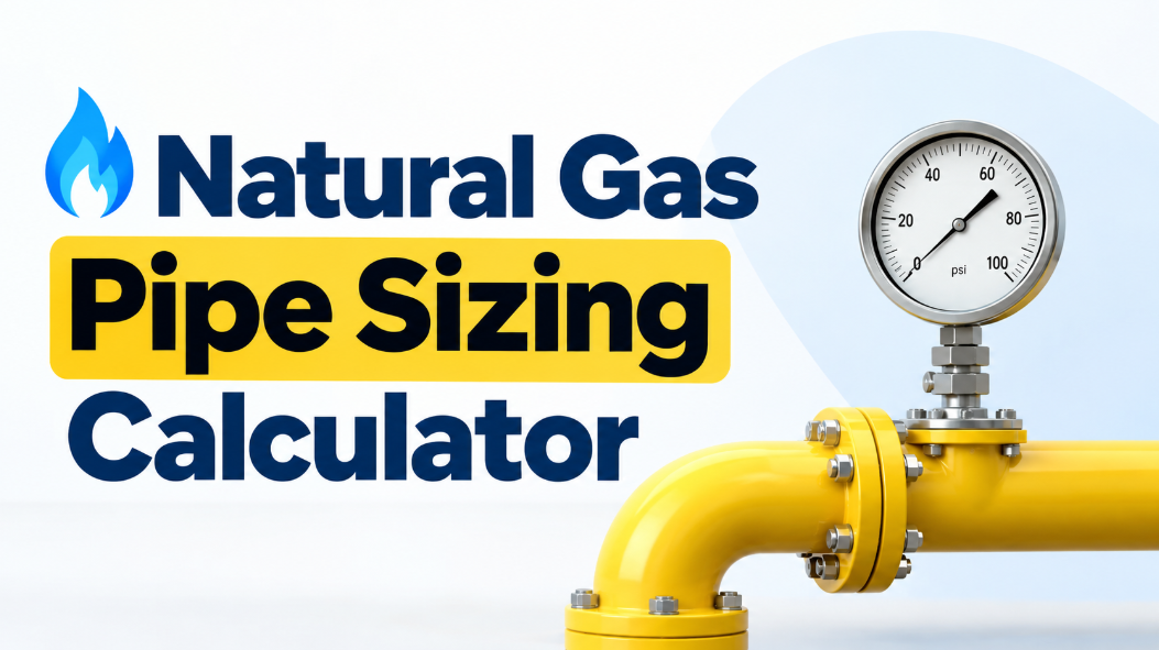 natural pipe sizing calculator