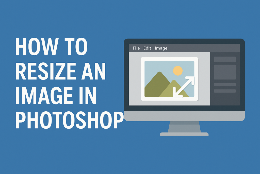 how to resize image in photoshop