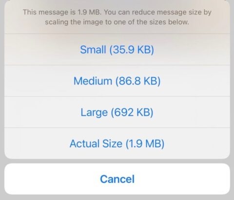 using the email app in iphone