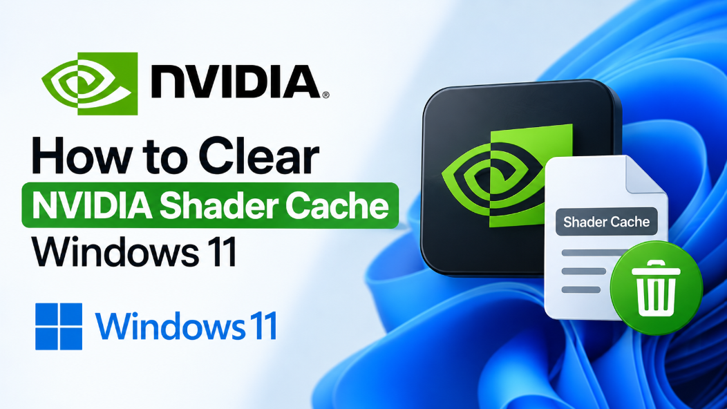 how to clear nvidia shader cache windows 11